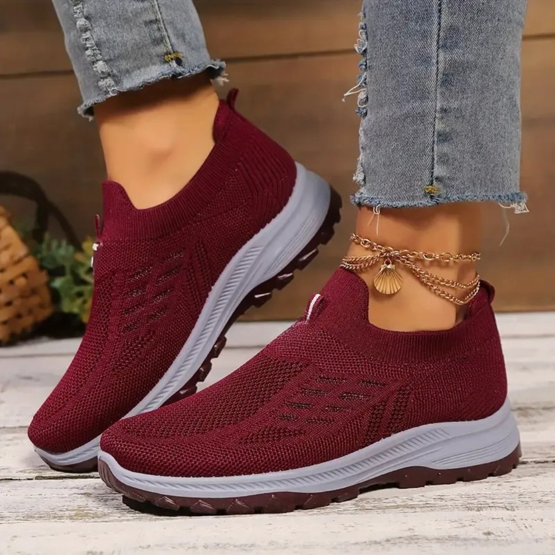 Calçado Ortopédico Confortável, Antiderrapante e Respirável para Mulher