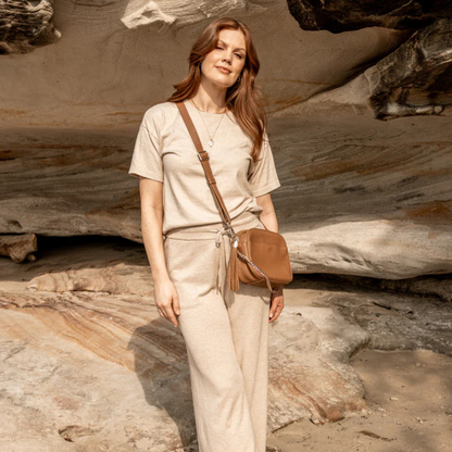 Bolsa a Tiracolo com Alças Longas para Mulher