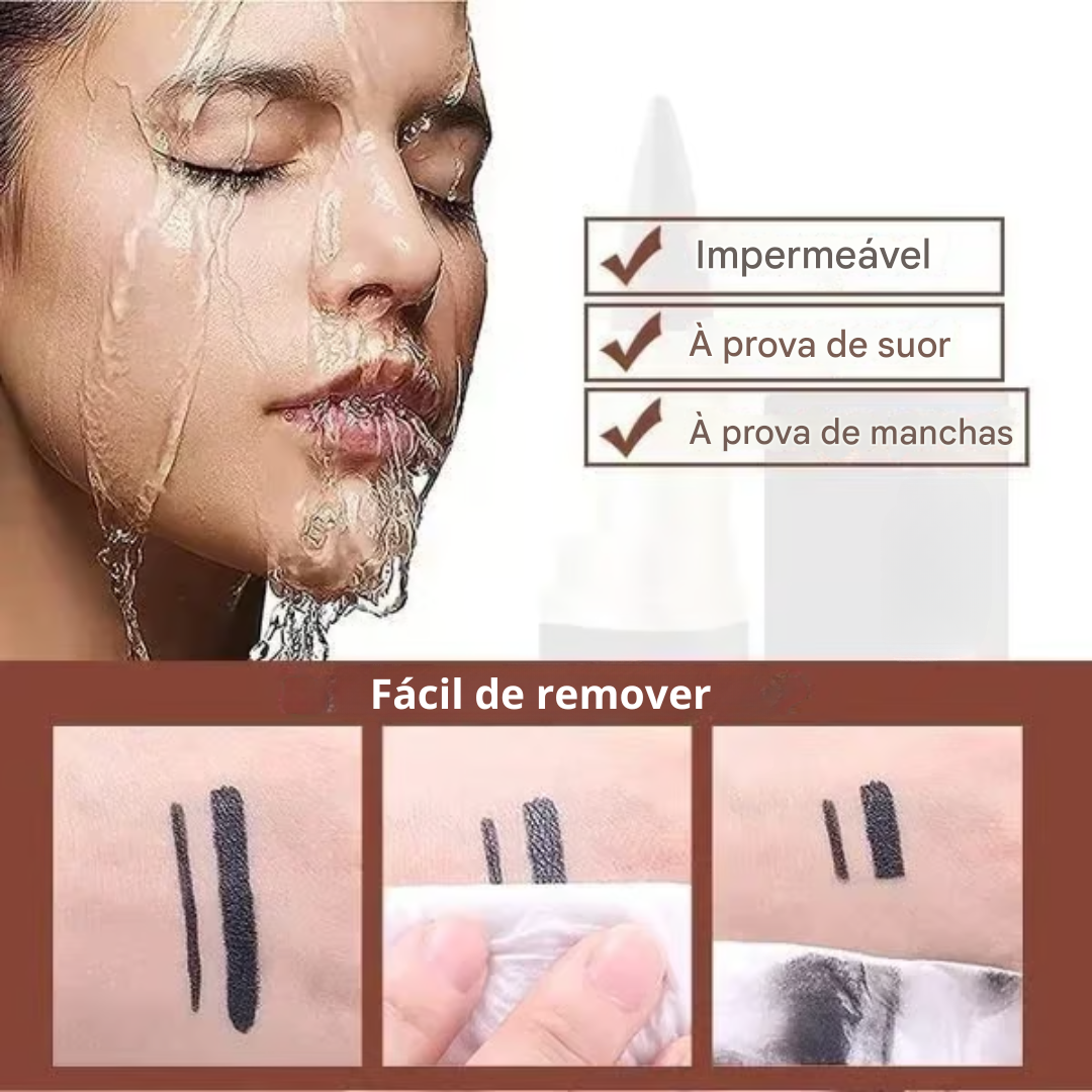 Delineador de Olhos Mate de Secagem Rápida (PROMOÇÃO 2X1)