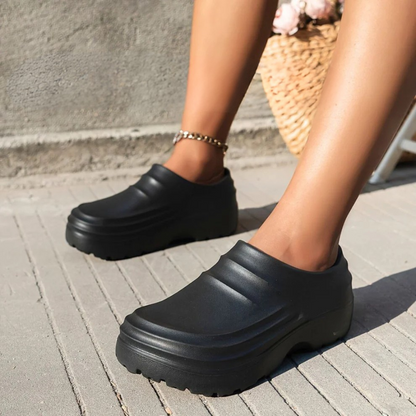 Sapatilhas Impermeáveis em Preto com Sola Antiderrapante Unissexo