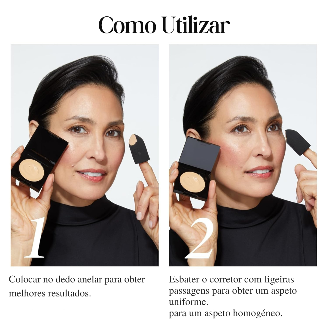 Corretor de Olheiras de Cobertura Total