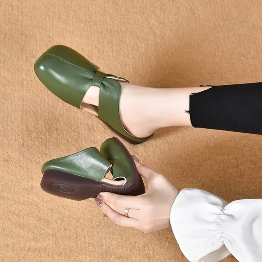 Sapatilhas rasas de Sola Ergonómica para mulher