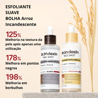 Serum facial de arroz para uma esfoliação suave e uma luminosidade natural (2X1 OFERTA)