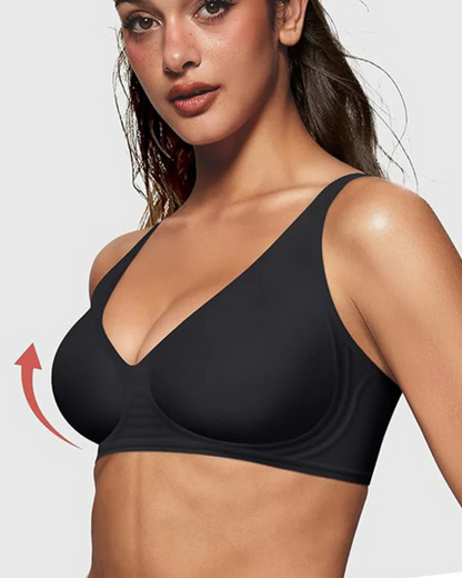 Soutien push-up sem costuras com decote em V profundo (OFERTA 2X1)