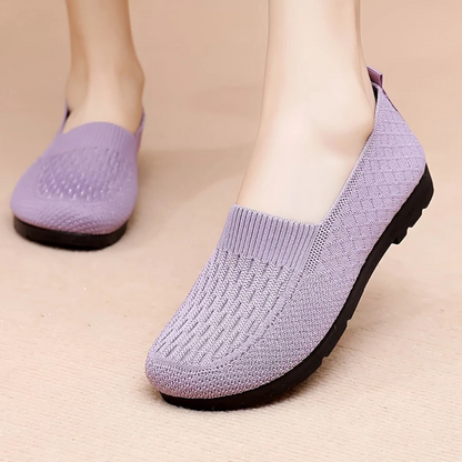 Sapatilhas Slip-On com Sola Antiderrapante para Mulher