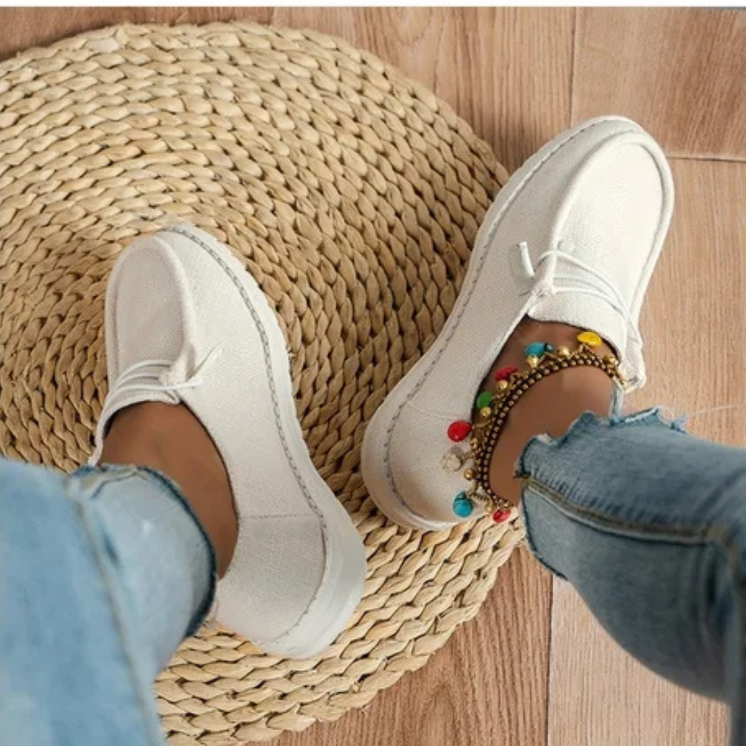 Mocassins Leves com Sola Flexível e Ajuste Confortável para Mulher