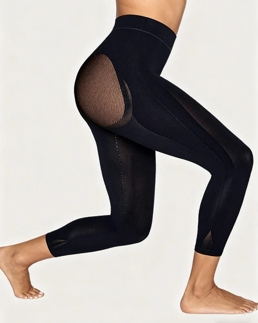 Calça Modeladora com Controlo Invisível e Levantamento de Glúteos