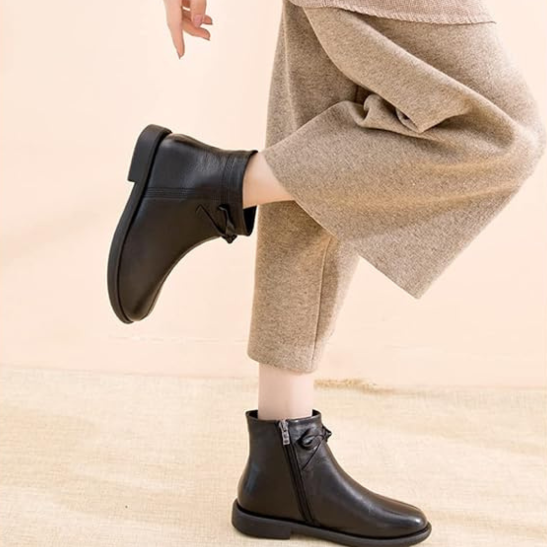 Botas Antiderrapantes Impermeáveis para Mulher com Forro Polar