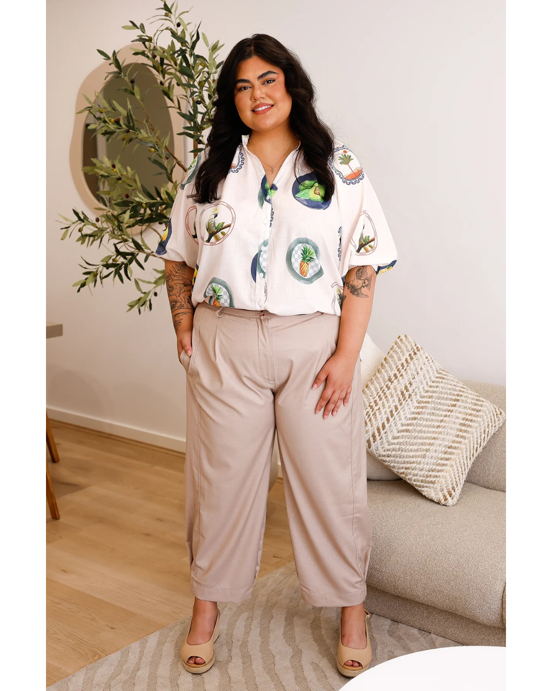 Calças de Verão Justas para Mulher