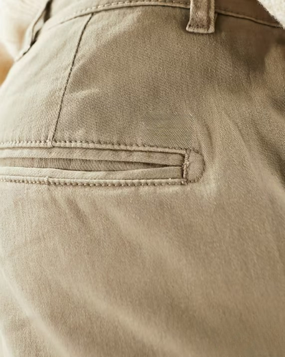 Calças justas elásticas confortáveis para homem