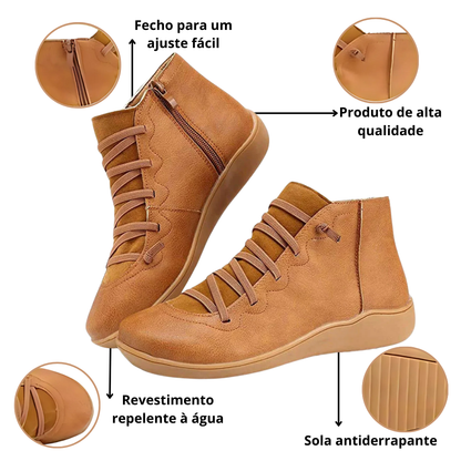 Botins com Sola Confortável para Mulher