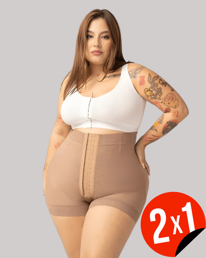 Short Shape Shaper curto com molas (2X1 OFERTA)