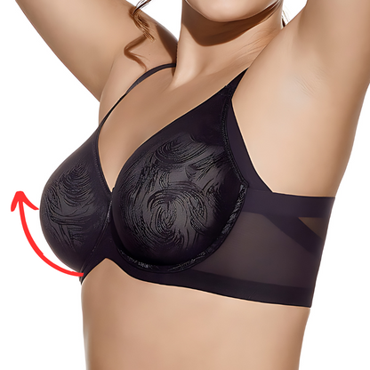 Soutien Selene Modelo Frida com aro sem enchimento e cruzado de tule (OFERTA 2X1)