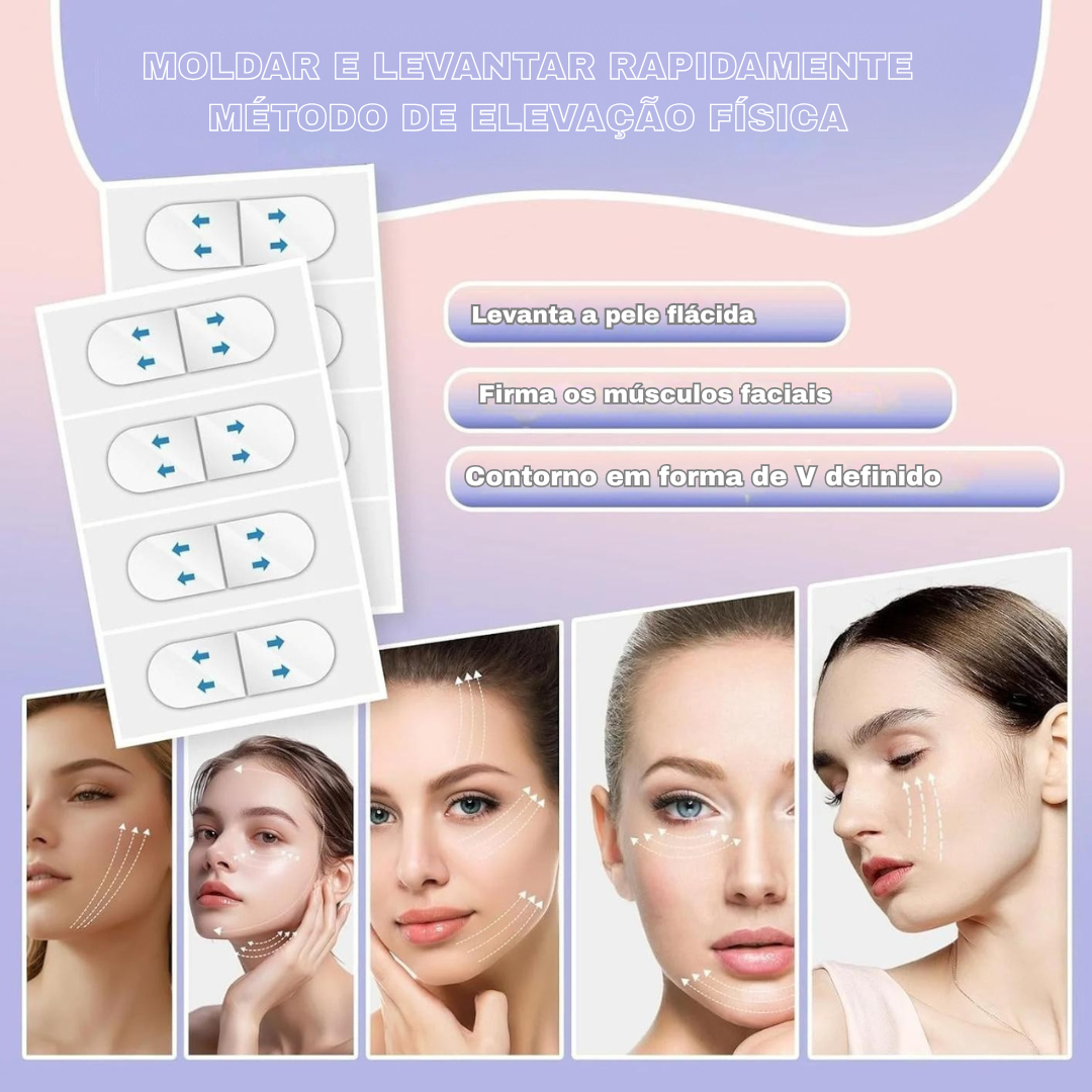 Fita de lifting facial invisível 40 unidades (OFERTA 2X1)