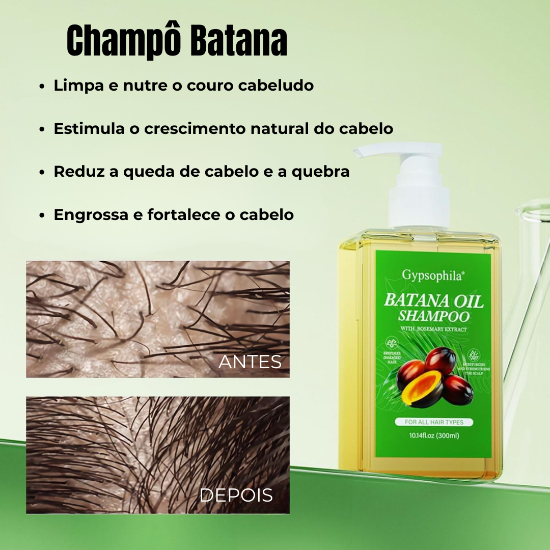 Champô Nutritivo com Batata Doce e Óleo de Alecrim 300 Ml (OFERTA 2X1)