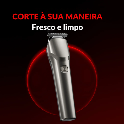 Máquina de barbear elétrica recarregável resistente à água para todo o corpo