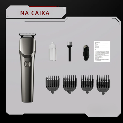 Máquina de barbear elétrica recarregável resistente à água para todo o corpo