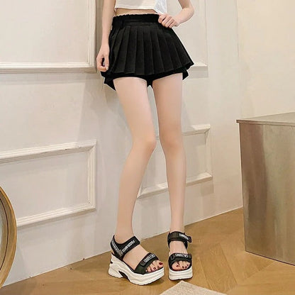 Sandálias ortopédicas com cunha para mulher